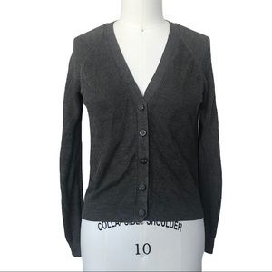 Nordstrom Collection Linen Blend Button Cardigan